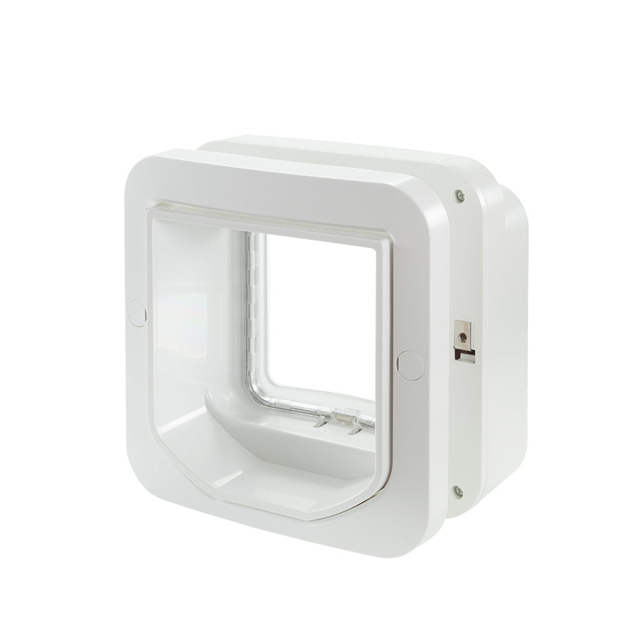 SureFlap DualScan Microchip Cat Flap – White